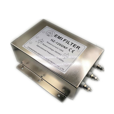 Plug In 120A Intput 55kw Frequency Inverter EMI Filter 3 Phase