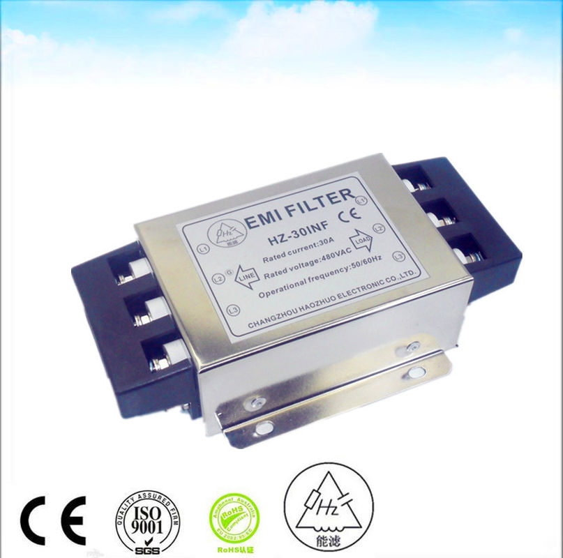380VAC 50A Output Noise Emc Suppression Filter 22KW Inverter Output Filter rfi