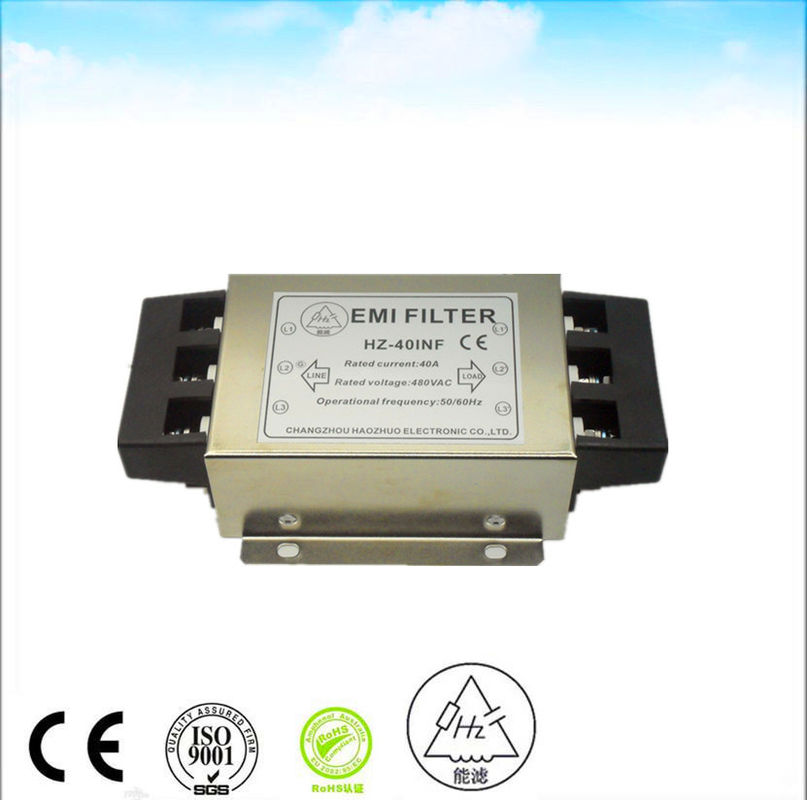 380VAC 50A Output Noise Emc Suppression Filter 22KW Inverter Output Filter rfi