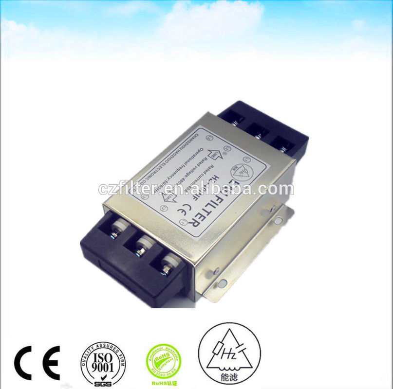 380vac 40A Output Rfi EMI Suppression Filter 15KW Inverter Noise Filter high quality