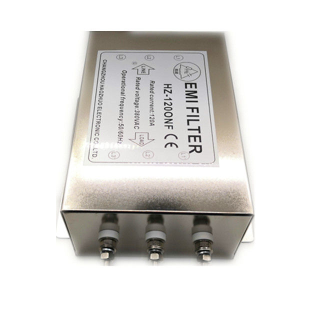 Plug In 120A Intput 55kw Frequency Inverter EMI Filter 3 Phase